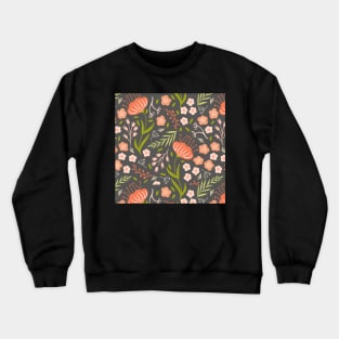Autumn Flowers Crewneck Sweatshirt